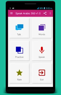 Speak Arabic Hindi 360 android App screenshot 6